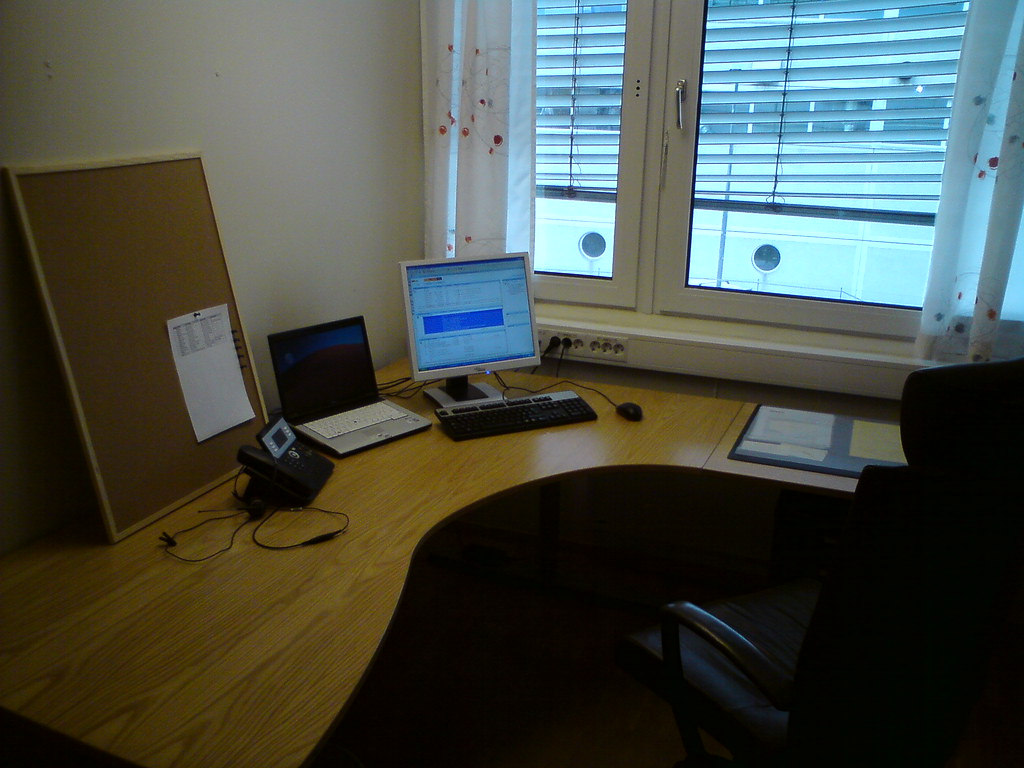 my tidy office desk