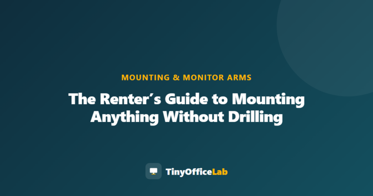 The Renter’s Guide to Mounting Anything Without Drilling